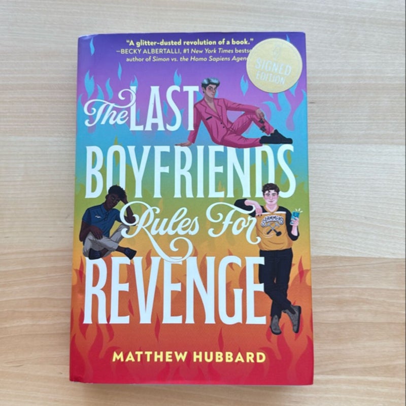 The Last Boyfriends Rules for Revenge