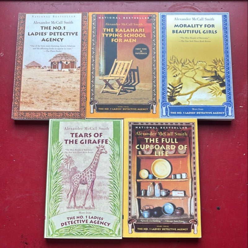 5 Books: The No. 1 Ladies' Detective  Agency Series 