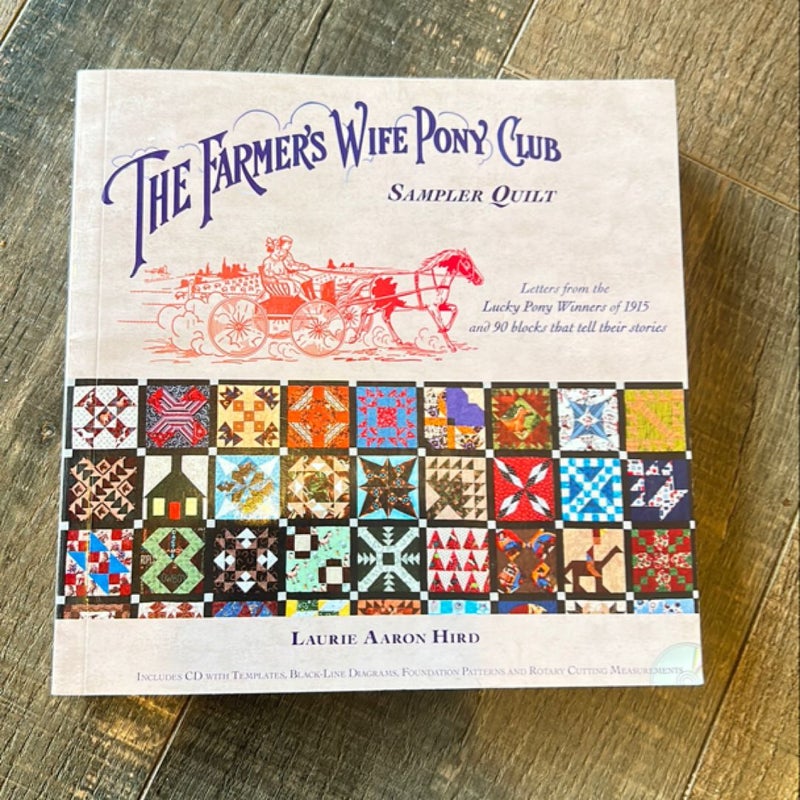 The Farmer's Wife Pony Club Sampler Quilt