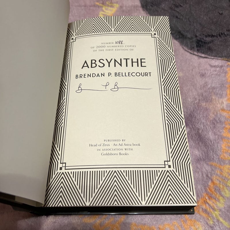 Goldsboro “Absynthe” - GSFF signed/numbered exclusive
