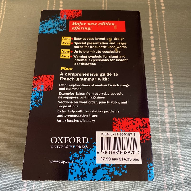 Oxford French Dictionary and Grammar