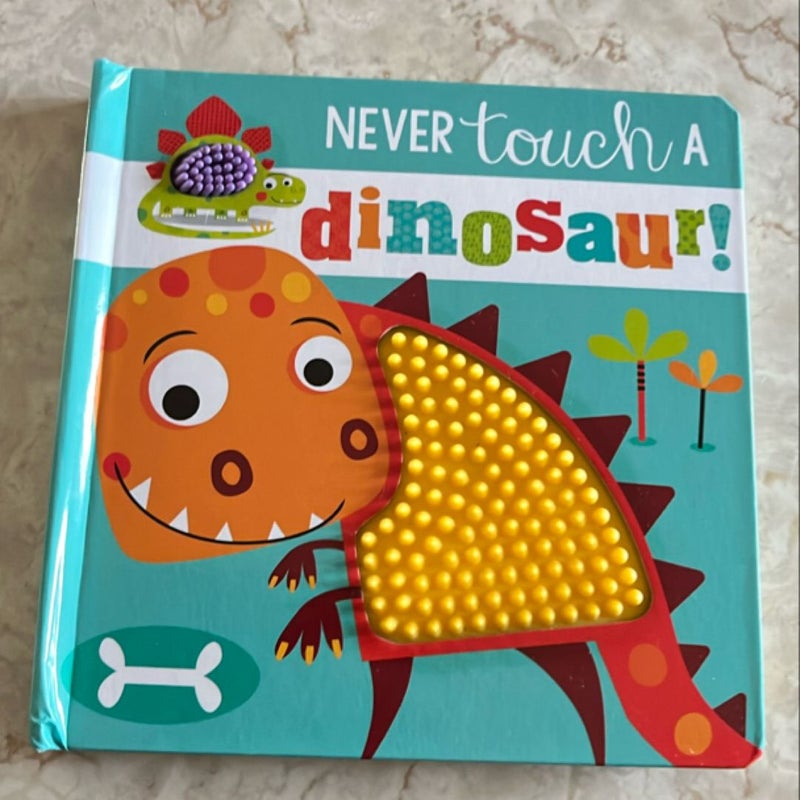 Never Touch a Dinosaur, Monster and Snake bundle of 3 books