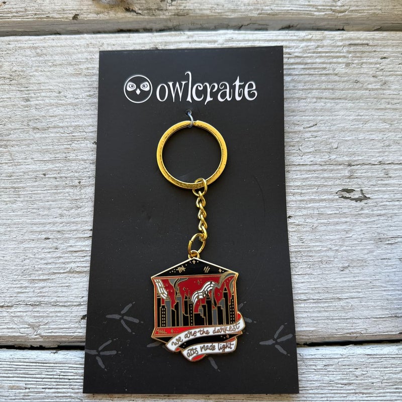 OwlCrate Exclusive This Savage Song Keychain