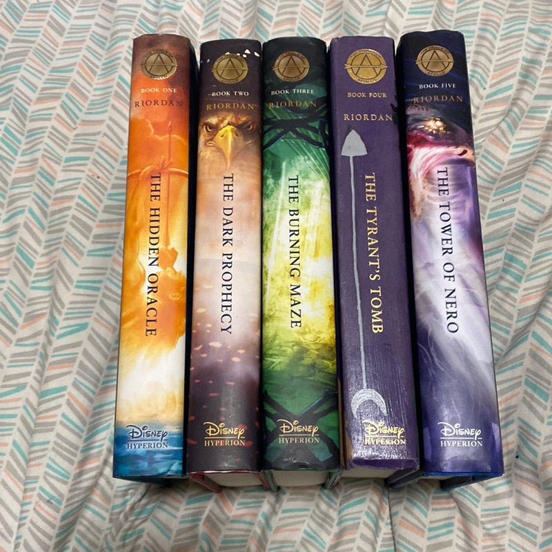 The Trials of Apollo 5-Book Paperback Boxed Set by Rick Riordan - The  Trials of Apollo - Disney-Hyperion Books