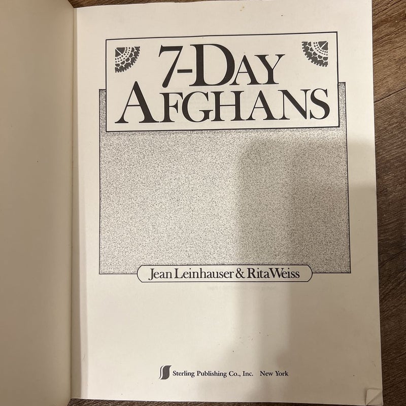 Seven-Day Afghans