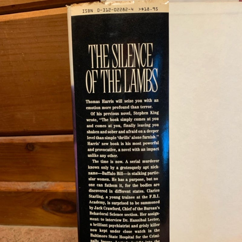 The Silence of the Lambs (1st ed./1st printing)