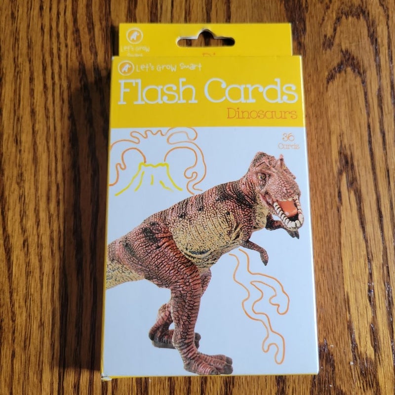 Dinosaurs flash cards