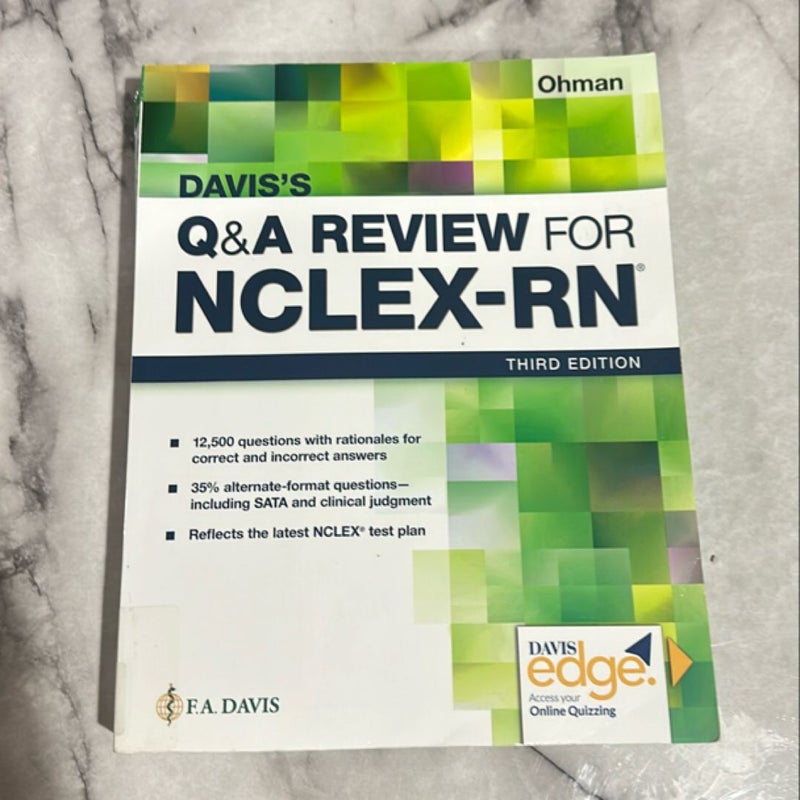 Davis's Q&a Review for NCLEX-RN®