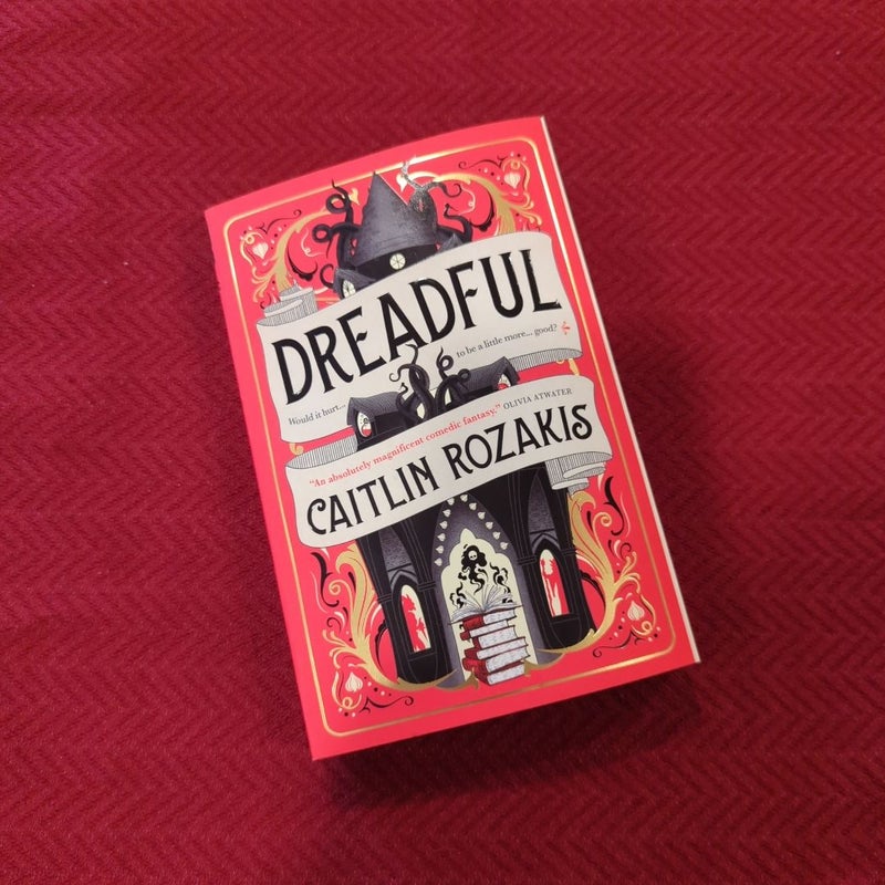 Dreadful (author signed book plate)