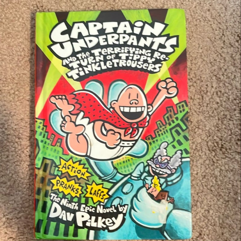 Captain Underpants and the Terrifying Return of Tippy Tinkletrousers