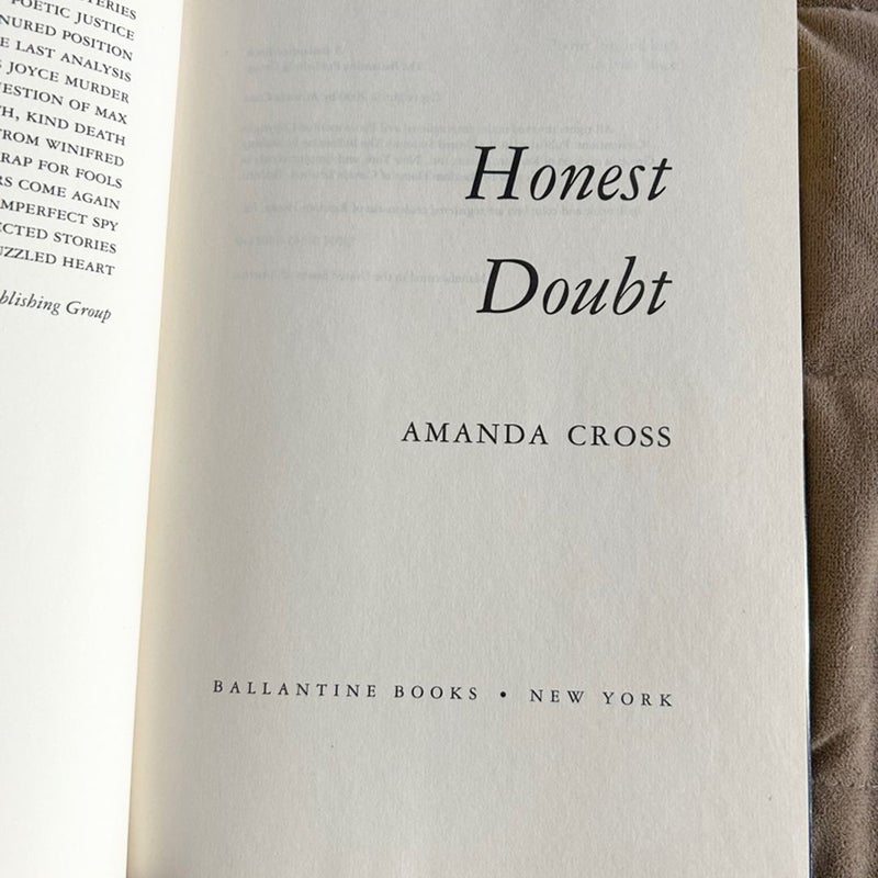 Honest Doubt