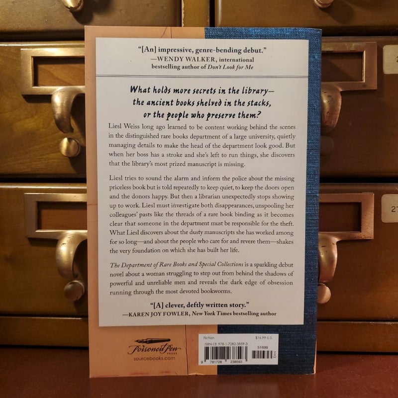 The Department of Rare Books and Special Collections