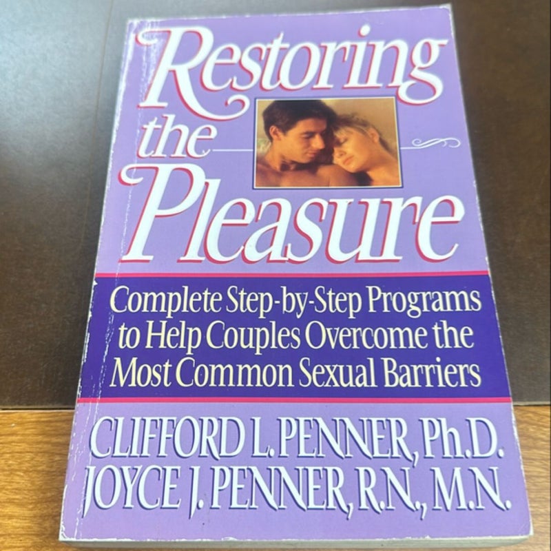 Restoring the Pleasure