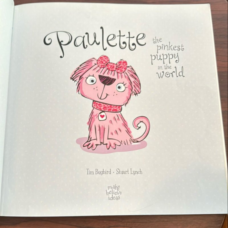 Paulette the Pinkest Puppy in the World