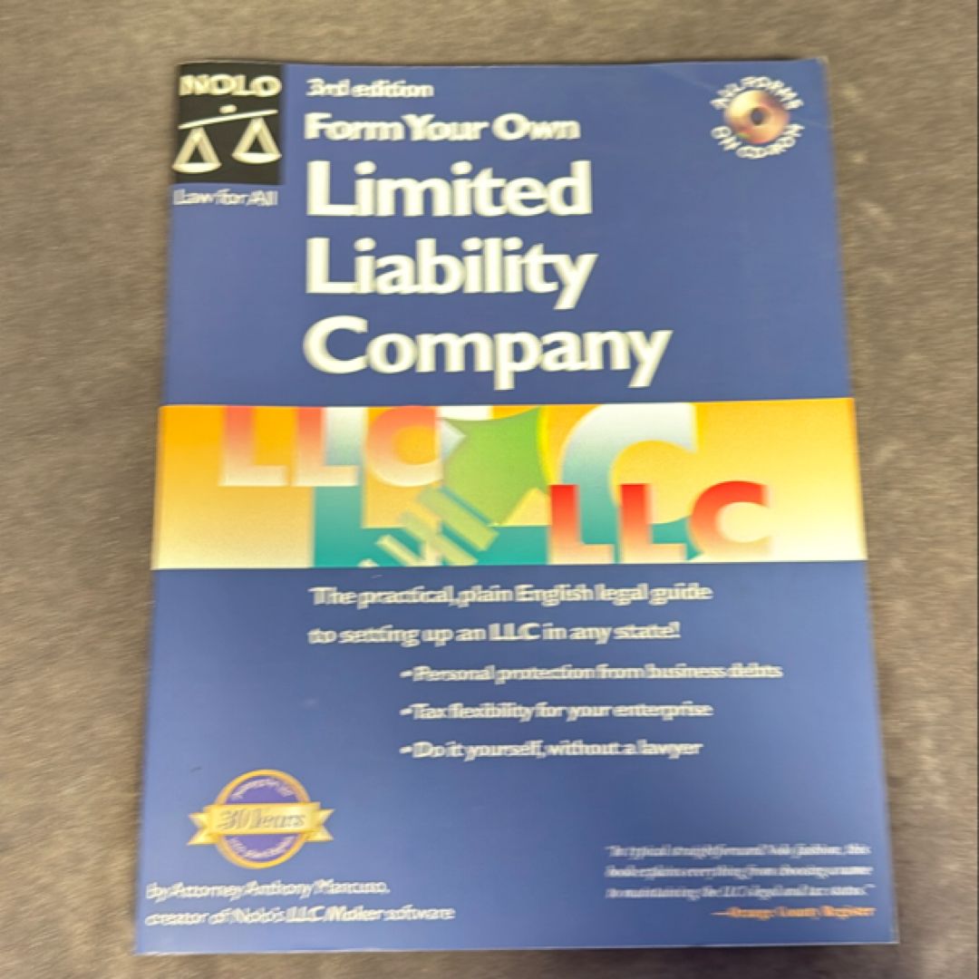 Form Your Own Limited Liability Company