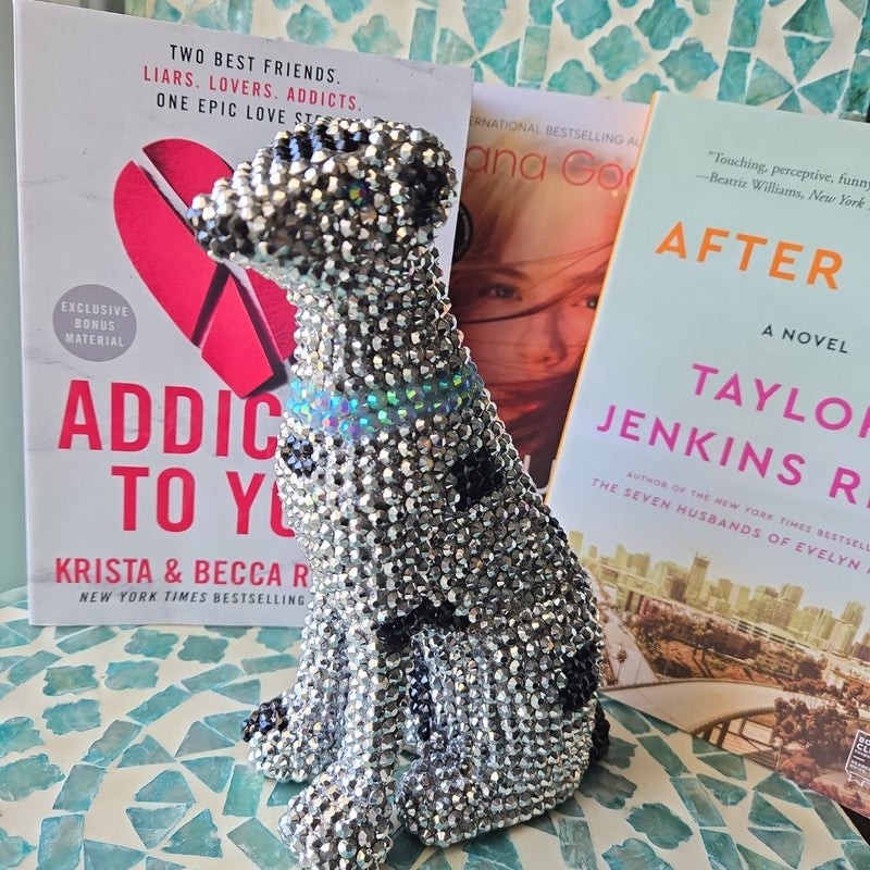 Bling bling Dalmatian! Bookcase accessory