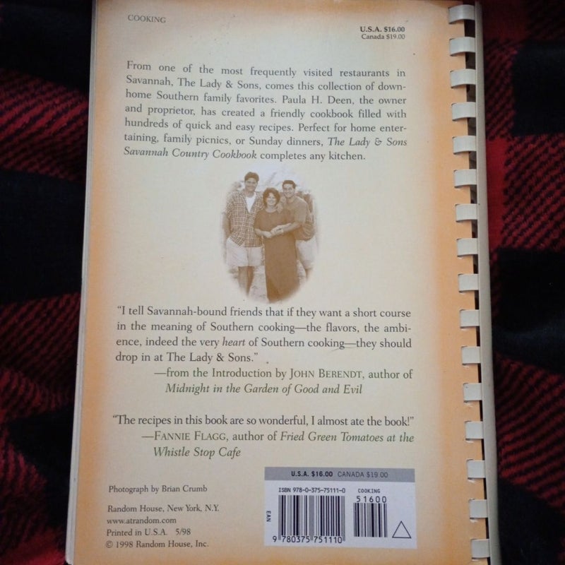 The Lady and Sons Savannah Country Cookbook