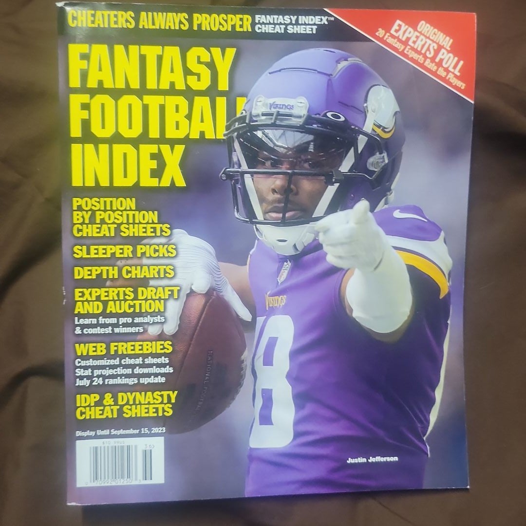 The new Fantasy Index Redrafter Cheat Sheet is available now