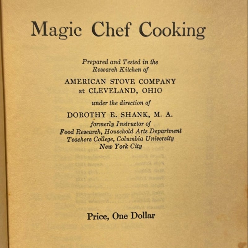 Magic Chef Cooking