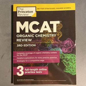 MCAT Organic Chemistry Review, 3rd Edition