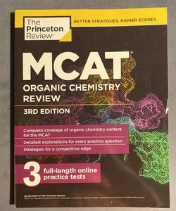 MCAT Organic Chemistry Review, 3rd Edition