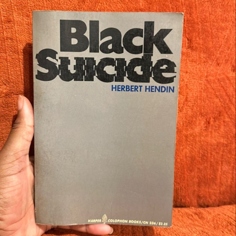 Black Suicide ( copyright 1971 )