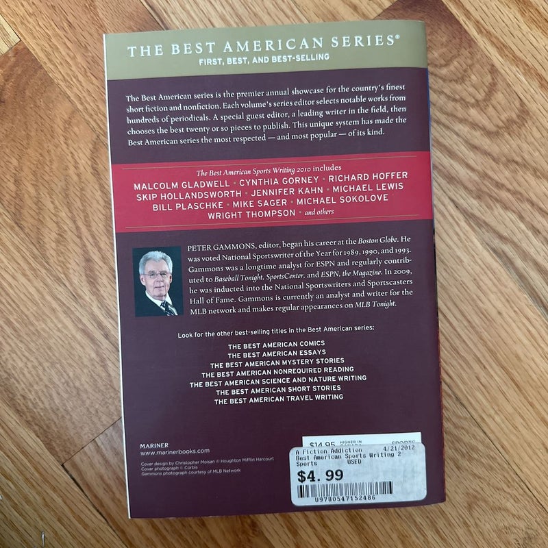 The Best American Sports Writing 2010