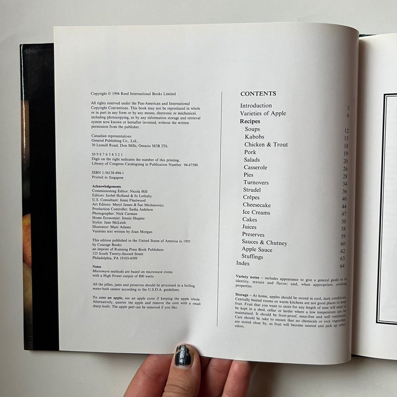 The Apple Cookbook