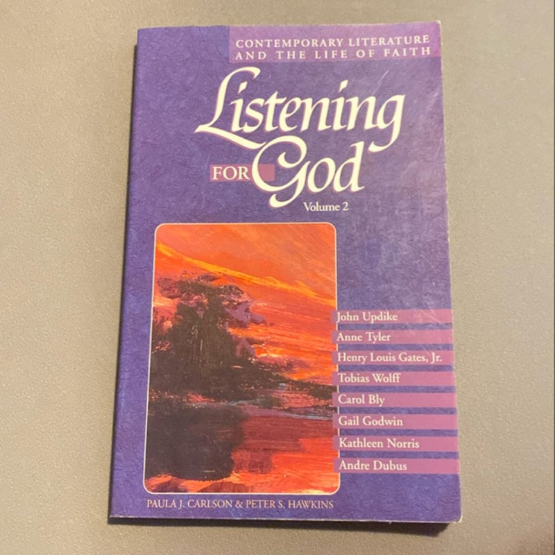 Listening for God