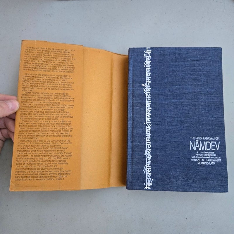 The Hindi Padavali of Namdev