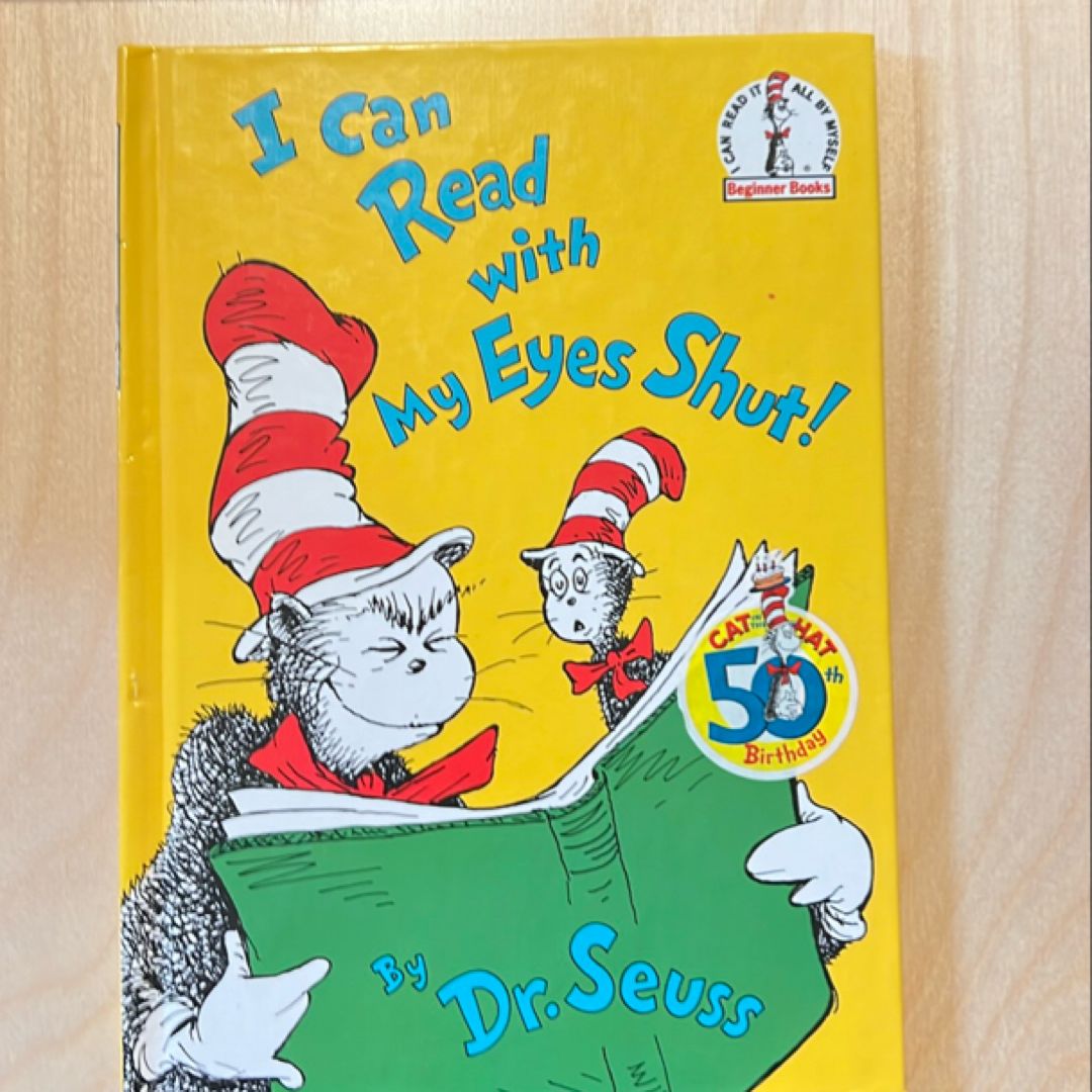 I Can Read with My Eyes Shut!