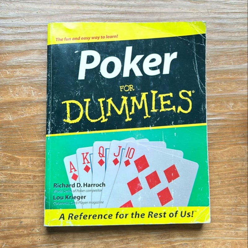 Poker for Dummies