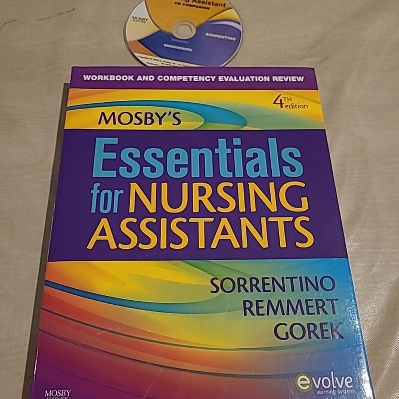 Mosby's Essentials for Nursing Assistants 4th Edition, Workbook And CD-ROM 