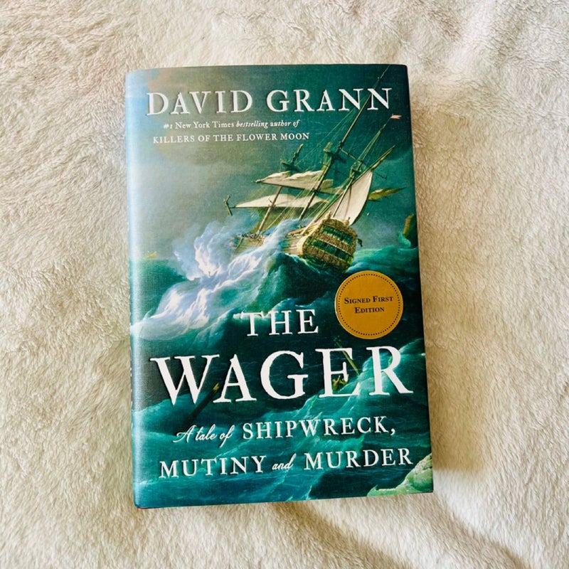 The Wager *signed first edition*