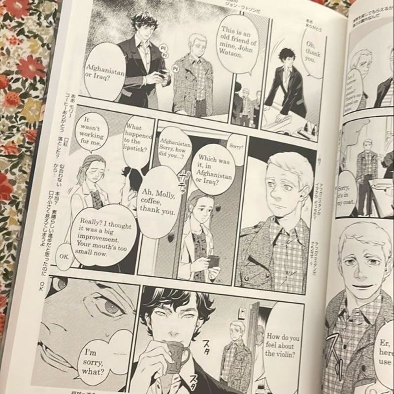 BBC Sherlock: A Study in Pink Manga Vol. 1
