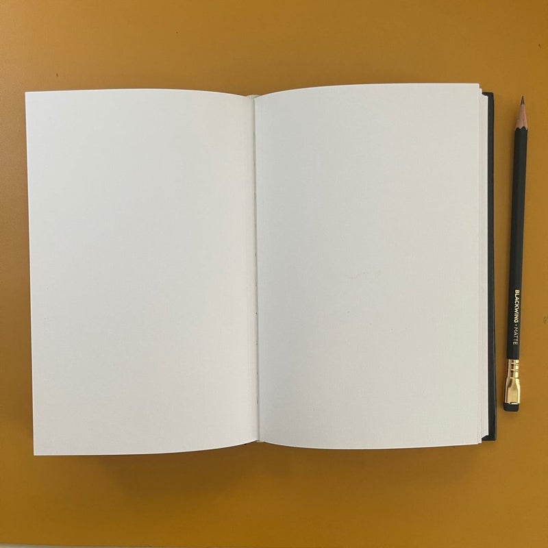 Premium Lay-flat Blank Paper Sketchbook 192 pages