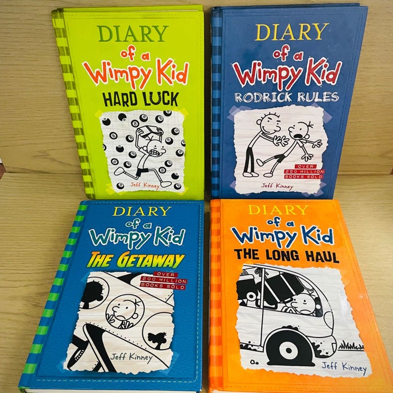 Diary Of A Wimpy Kid Bundle-Lot of 4