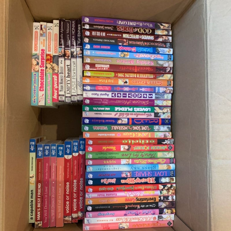  Huge yaoi/bl manga lot 