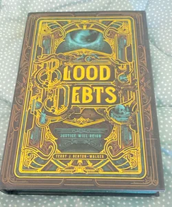 Blood Debts BookishBox special edition 