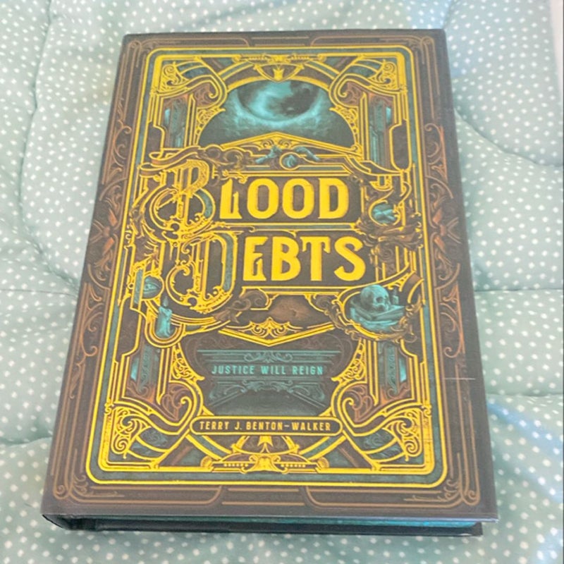 Blood Debts BookishBox special edition 