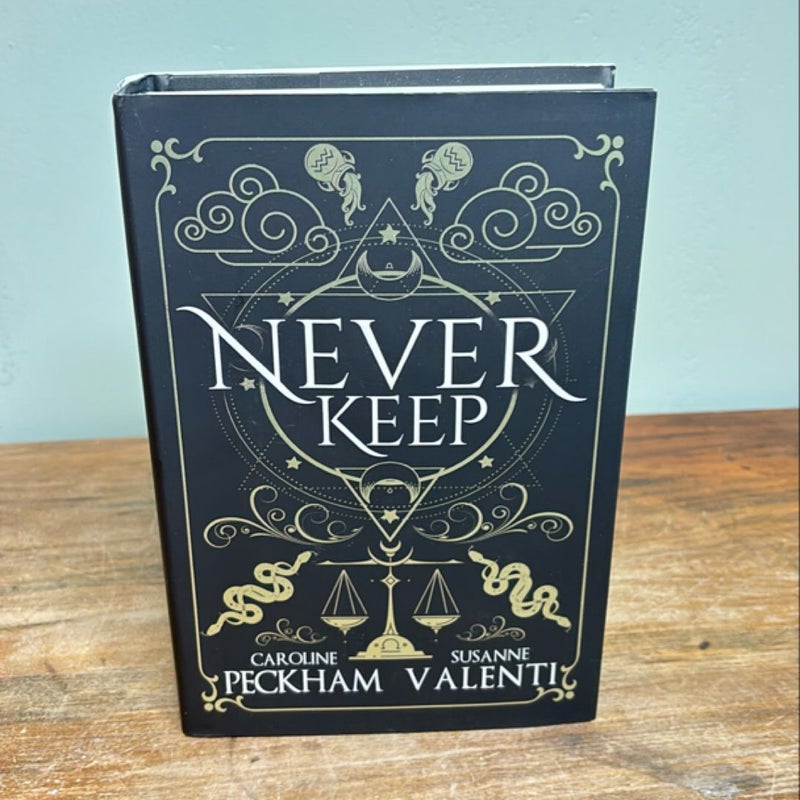 Never Keep (Book 1 in the Sins of the Zodiac Series)