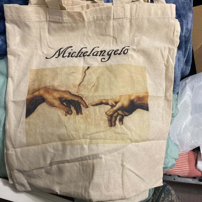 Michelangelo tote bag