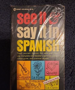 See it & Say it in Spanish 