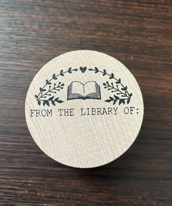 Owcrate “From the Library of” Stamp