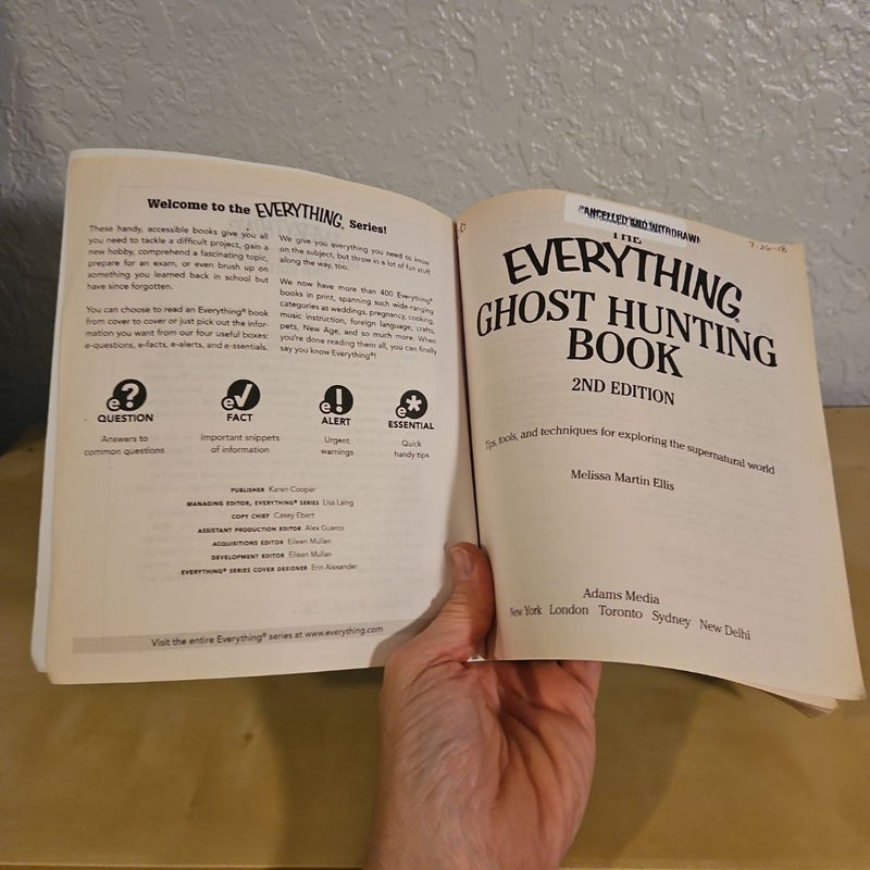 The Everything Ghost Hunting Book