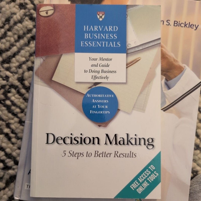 Harvard Business Essentials Decision M