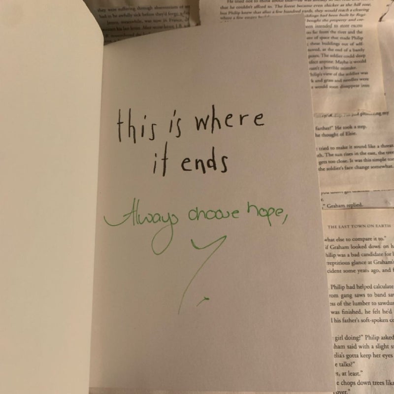 SIGNED: This is where it ends 