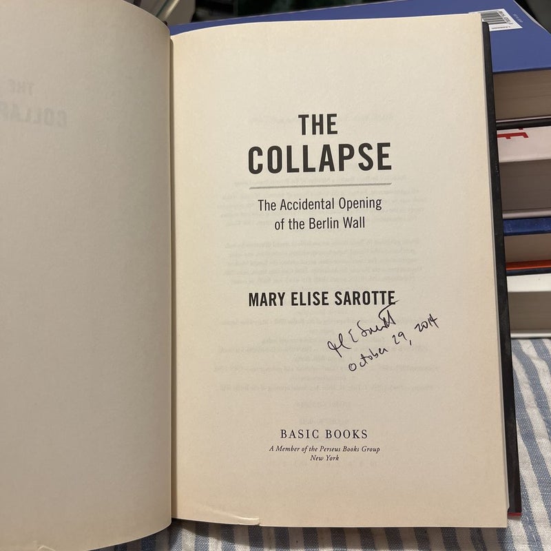 The Collapse - Signed by author 