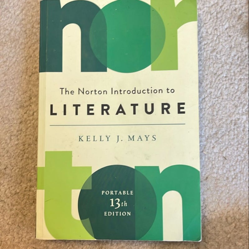 The Norton Introduction to Literature