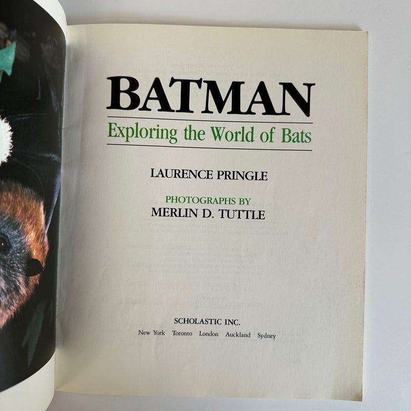 Batman, Exploring the World of Bats, 1991